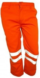 Pantalón con cintas reflectivas
